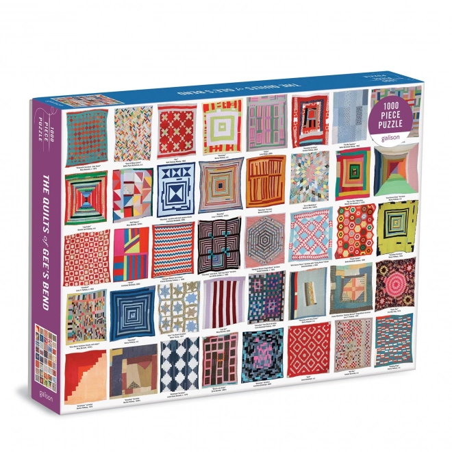 Puzzle Galison Patchwork Gee's Bend 1000 piese