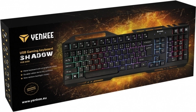 Tastatură Shadow cu iluminare LED