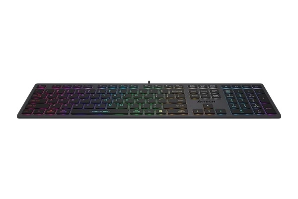 Tastatură cu iluminare neon