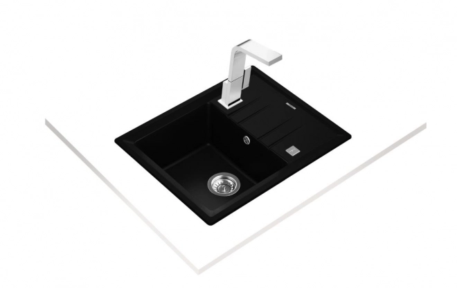 Chiuvetă STONE 45 S-TG negru