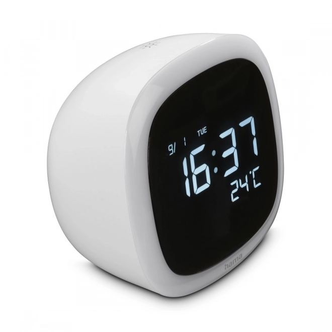 Ceas deșteptător electronic Bora Bora alb