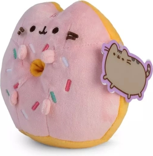 Jucărie de pluș Pusheen gogoșă roz 14 cm