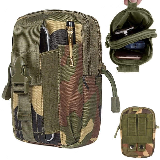 BUZUNAR MILITAR CAMUFLAJ VERDE (200)