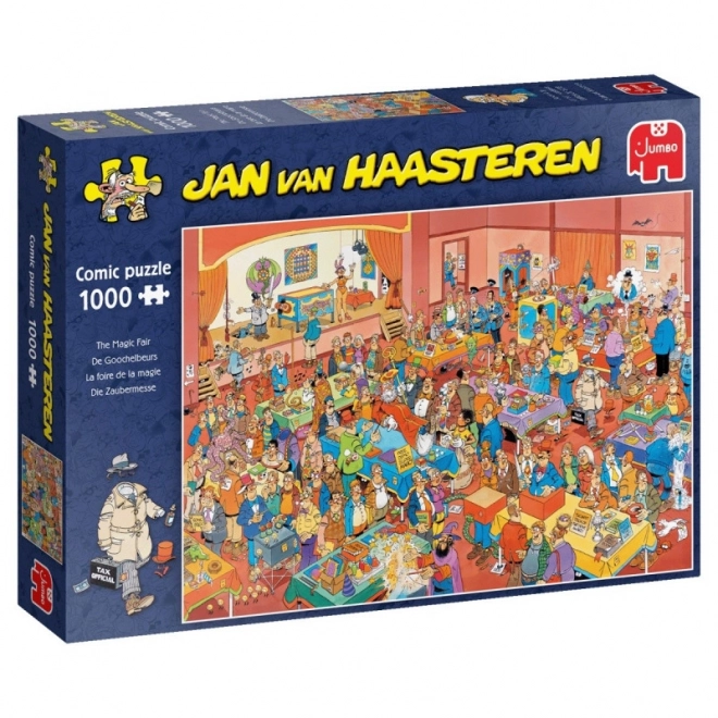 Puzzle Kouzelný jarmark Jan van Haasteren 1000 piese