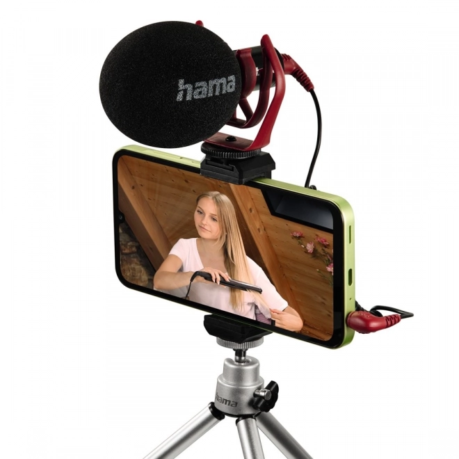 Mini trepied Hama 2 în 1 pentru smartphone și aparat foto