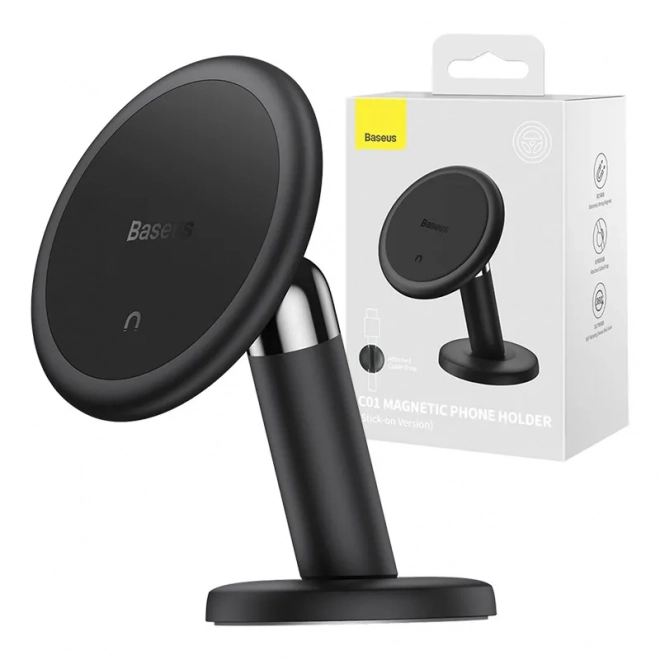 Suport auto magnetic pentru bord Baseus