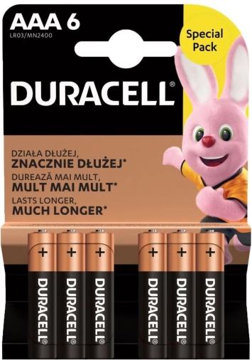 Baterie AAA/LR3 în blister 6 bucăți