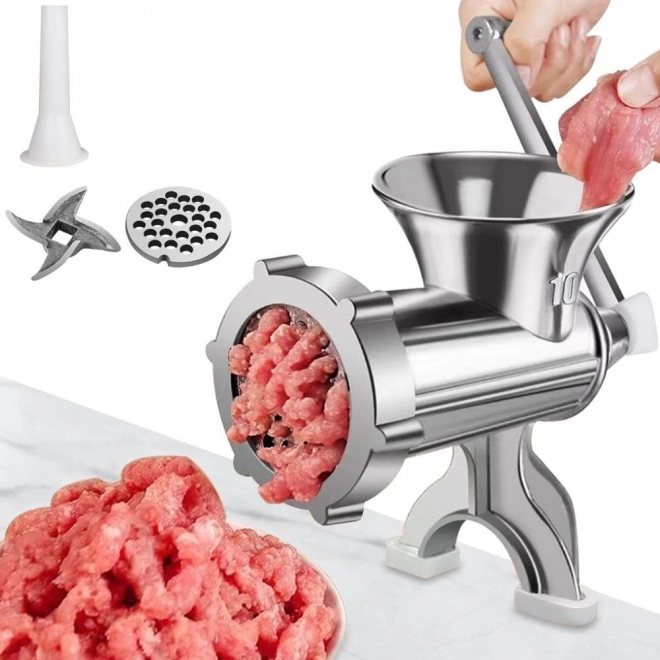 Mașină manuală de tocat carne și umplut cârnați