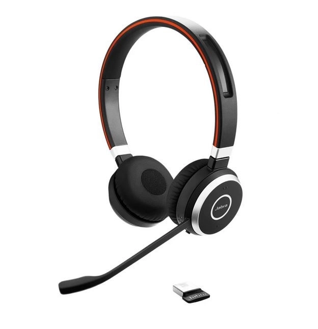 Căști wireless Evolve 65 cu Microfon de la Jabra