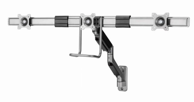 Suport de perete pentru trei monitoare 17-27 inch