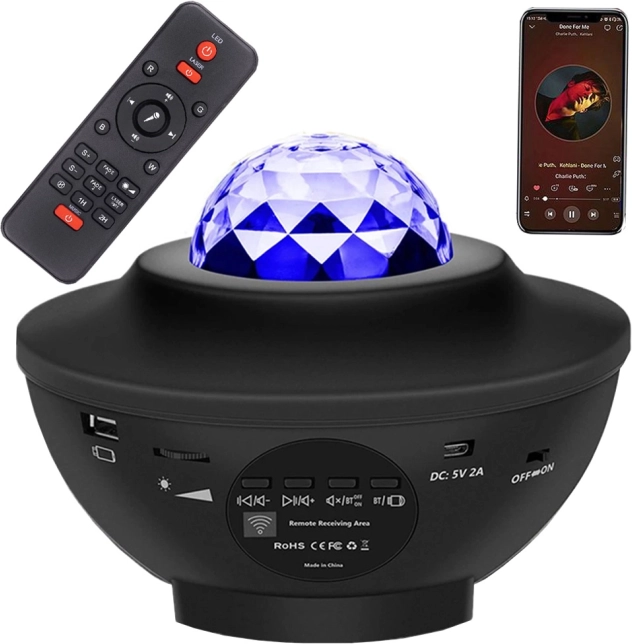 Muzică prin Bluetooth și USB