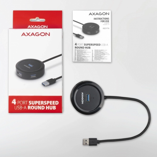 Hub USB 4 porturi AXAGON