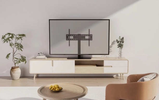 Stativ TV rotativ cu reglare înălțime pentru ecran 37-70 inci