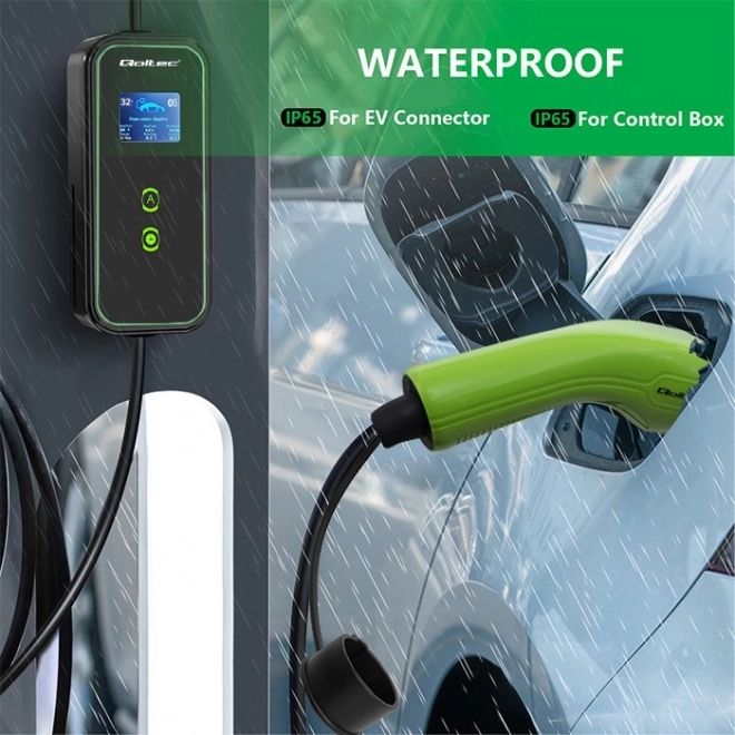 Încărcător portabil pentru mașini electrice EV cu reglare 2 în 1