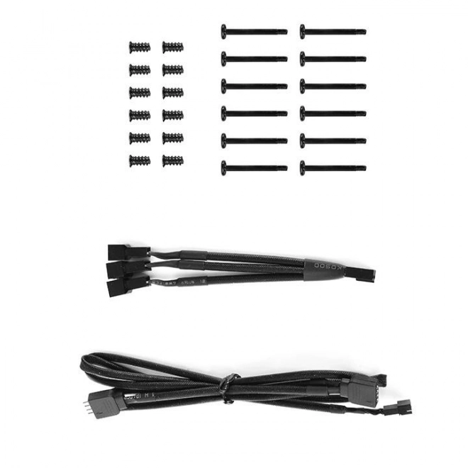 Ventilator Riing 12 RGB Sync Edition pachet 3 bucăți