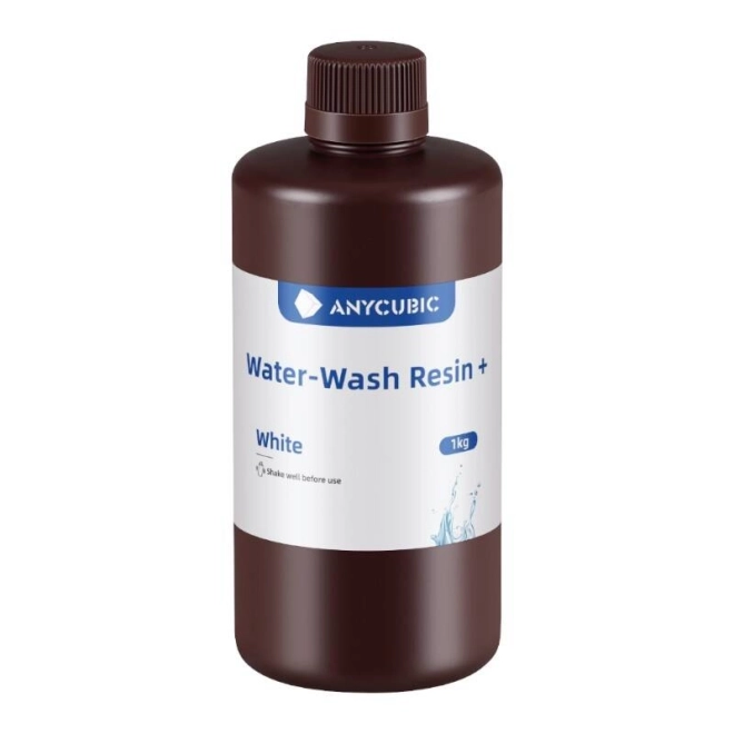 Rășină Anycubic Water-Wash Plus alb
