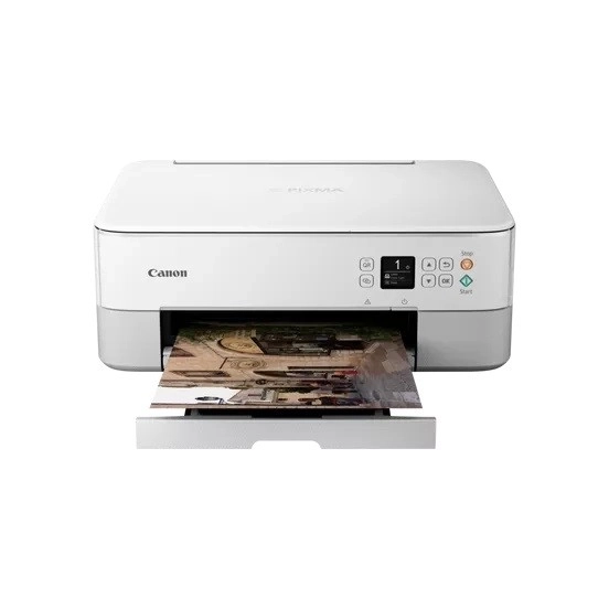 Imprimantă cu jet de cerneală multifuncțională Canon PIXMA TS5351i albă