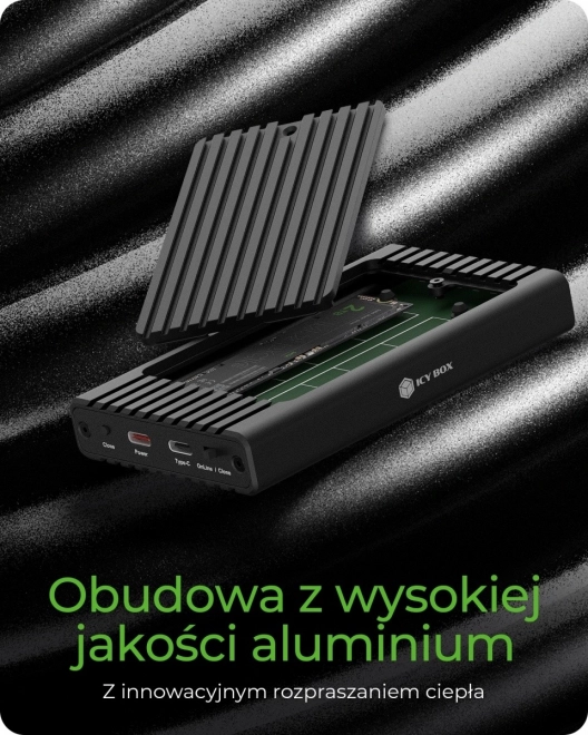 Carcasa cu clonare pentru 2 SSD NVMe