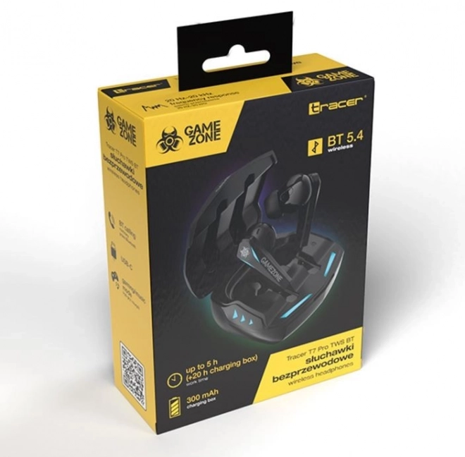 Căști pentru jocuri Tracer Gamezone T7 Pro TWS