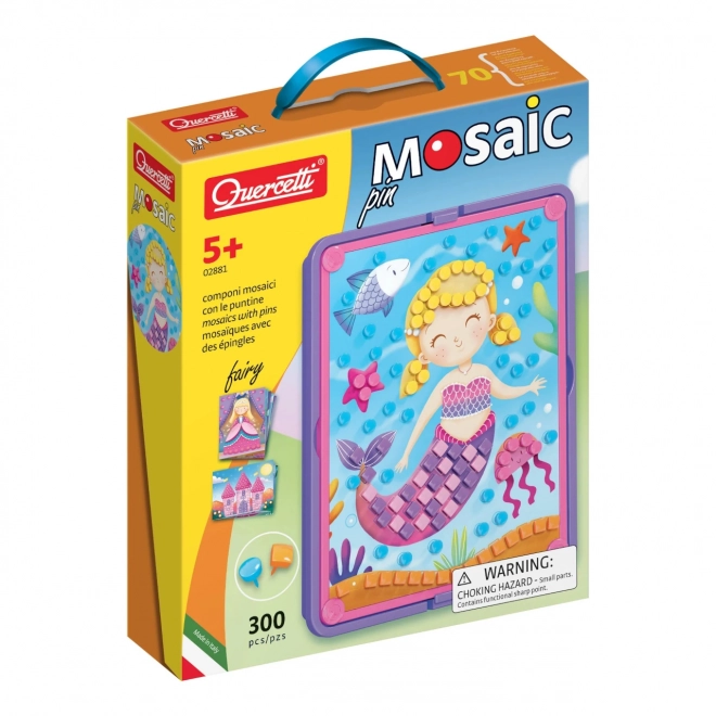 Mozaic cu pinițe zână