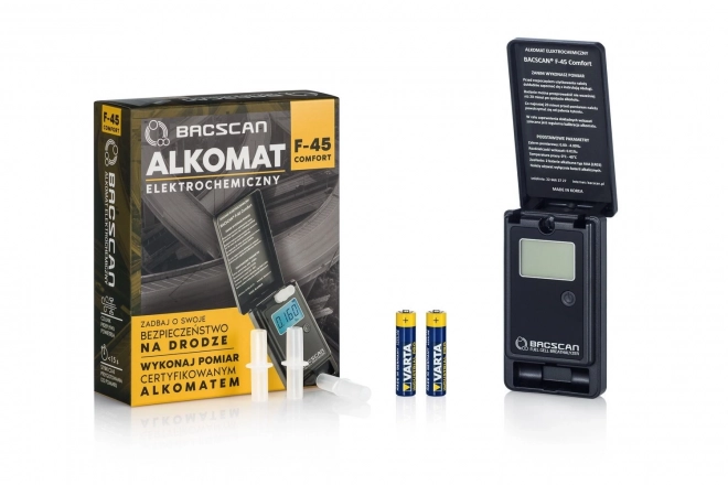Alcool Tester cu Senzor Electrochimic BACscan Comfort