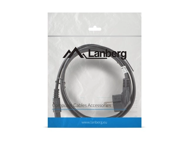 Cablu de alimentare pentru notebook Lanberg 1,8m - Schuko la IEC C5