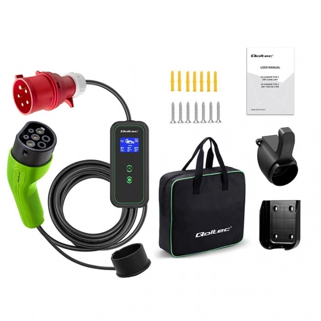 Încărcător portabil pentru mașini electrice EV cu reglare 2 în 1