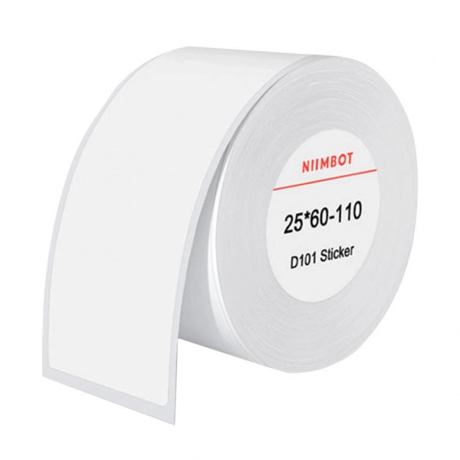 Etichete termice albe Niimbot 25x60 mm