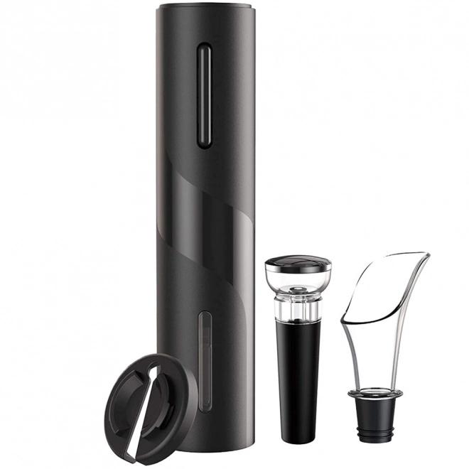 Deschizător electric de vin cu set de accesorii