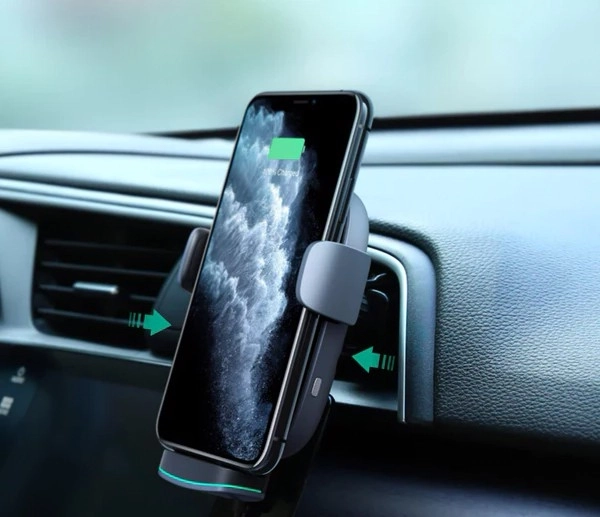 Încărcător auto wireless universal Qi 10W