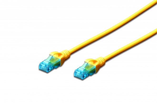Cablu Patch UTP Cat.5e PVC 5m Galben