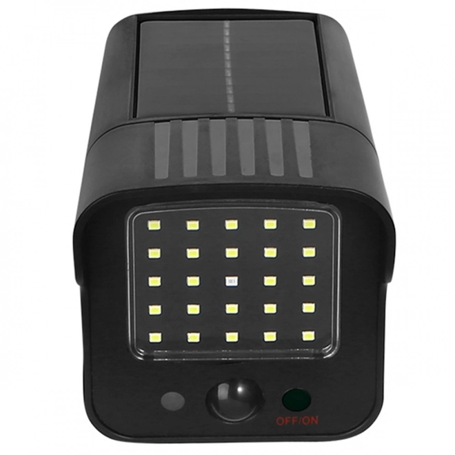 Atrapa cameră solară cu LED roșu