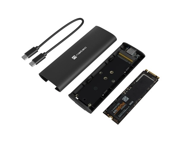Carcasa SSD externă Natec Rhino M.2 NVMe USB-C 3.1 Gen 2