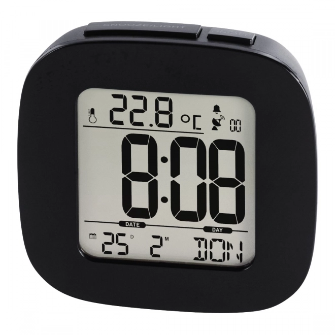 Ceas cu alarmă DCF RC45 negru