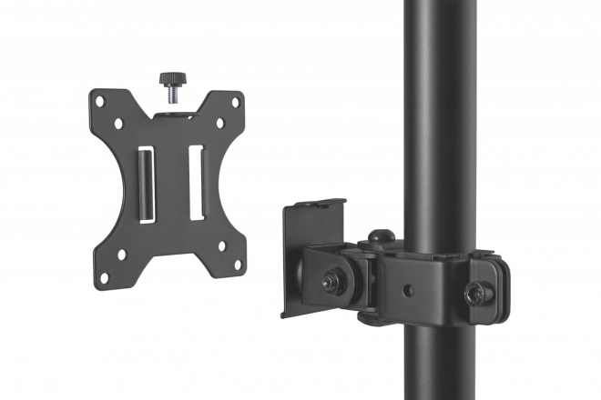 Suport birou pentru două monitoare 32 inch 8kg negru