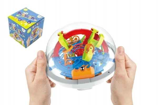 Teddies minge labirint 3D – puzzle cu 100 de obstacole