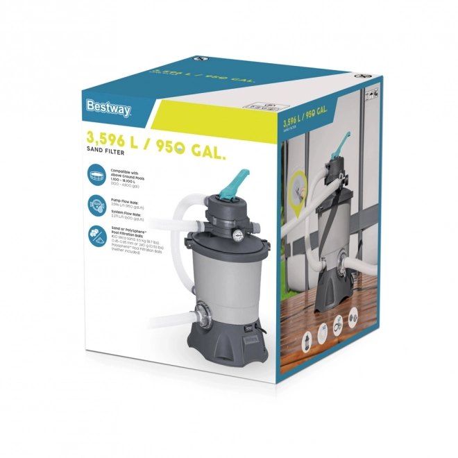 Filtrare cu nisip pentru piscina Bestway