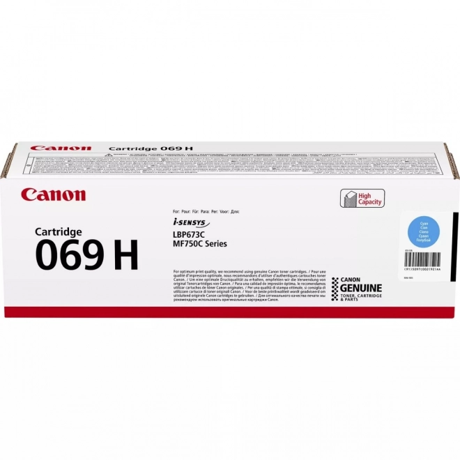 Toner cyan pentru imprimante Canon