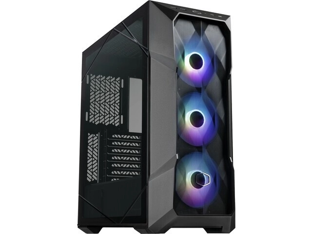 Carcasă PC MasterBox TD500 V2 Mesh cu fereastră ARGB negru