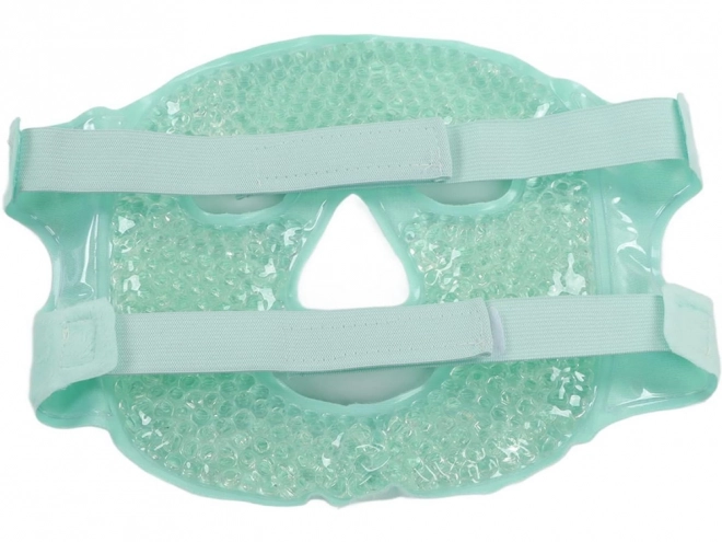 Masca facială cu gel răcoritoare și încălzitoare pentru relaxare