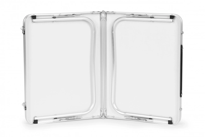 Măsuță turistică mică pliantă pentru picnic 60x40cm albă