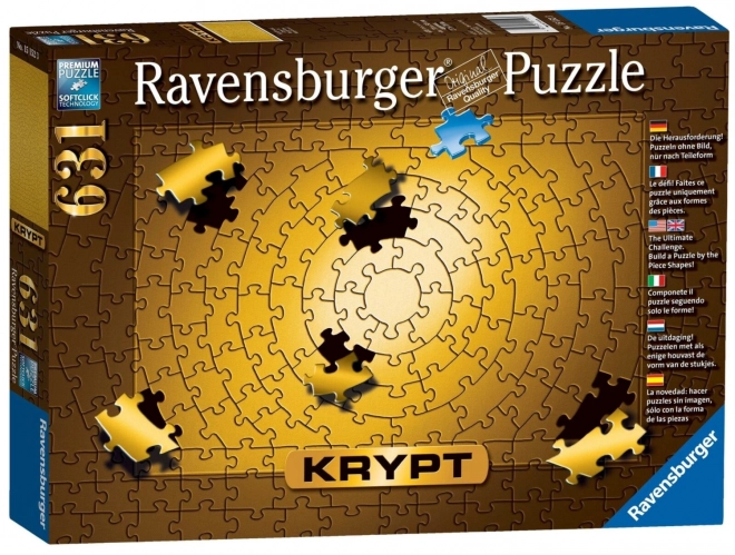 Puzzle Ravensburger Krypt Auriu 631 Piese