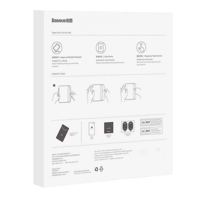 Sticlă temperată pentru iPad Pro 10 10,9" de la Baseus