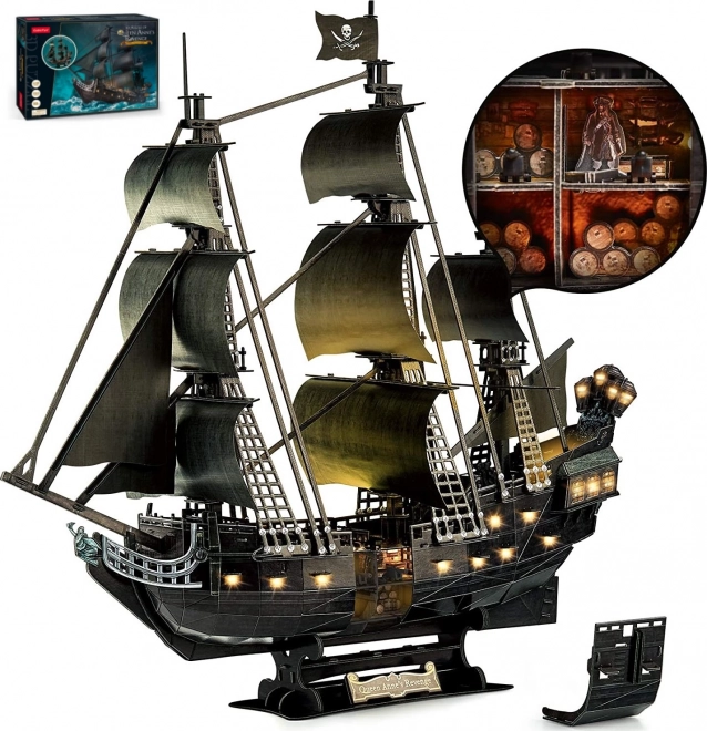Puzzle 3D LED regina Ana