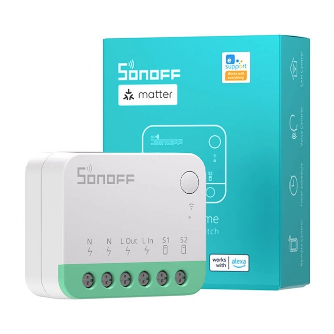 Comutator inteligent WiFi MINIR4M - Matter compatibil