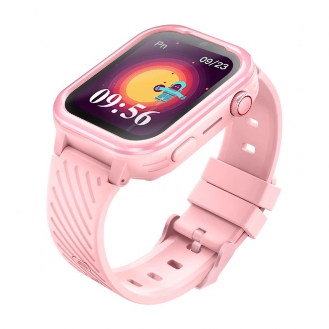Smartwatch copii cu 4G roz