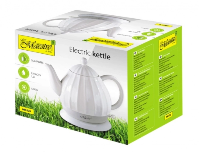 Ceainic electric din ceramică 1,2l 1200W Maestro