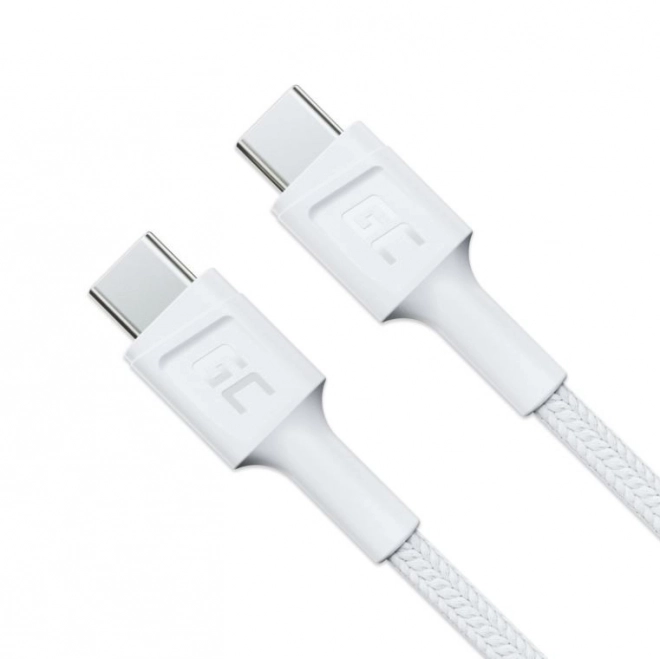 Cablu de Încărcare PowerStream USB-C la USB-C 2m Alb