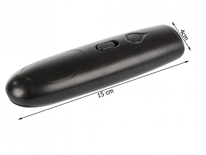 Dispozitiv ultrasonic pentru dresaj câini 2 în 1 cu lanternă