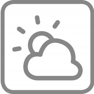 Stație meteo cu senzor DCF și afisaj pentru temperaturi extreme în interior și exterior